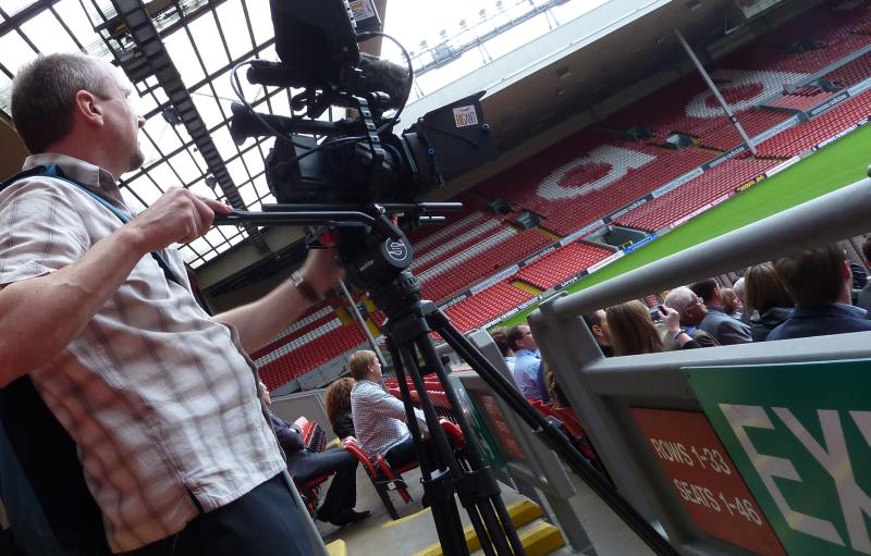 Liverpool FC The Kop and BigAnt Video Sapphire Events and IRT